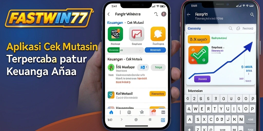 Tampilan antarmuka pengguna FASTWIN77 yang sederhana dan menarik.
