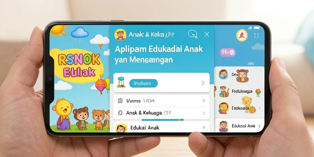 Tampilan antarmuka RSNOK yang interaktif dan ceria.