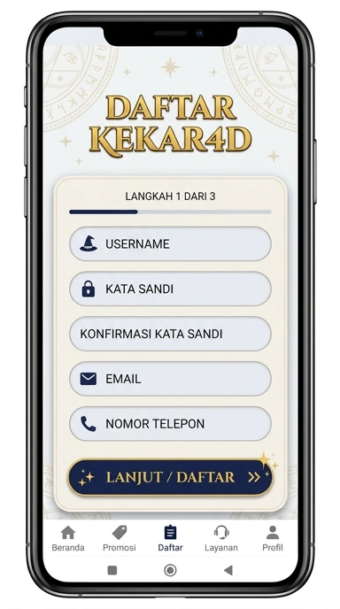 Panduan Registrasi Akun Baru di Kekar4d